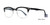 Black Silver Affordable Design Malcolm Eyeglasses