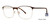 Brown Gold Vivid Collection 3016 Eyeglasses.