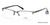 Matte Gunmetal Viva VV4025 Eyeglasses.