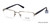 Shiny Gunmetal Viva VV4039 Eyeglasses.