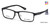 Matte Black Skechers SE3225 Eyeglasses.