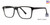 Black/Crystal Vivid Soho 1042 Eyeglasses.