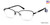 Matte Black HARLEY-DAVIDSON HD0550 Eyeglasses.