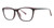 Black/Brown/Purple Vivid Metro 45 Eyeglasses.