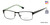 Matte Black Gant GA3084 Eyeglasses.