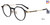 Black John Varvatos V413 Eyeglasses - Teenager.