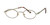 Demi Amber Gold Parade 1458 Eyeglasses.