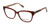 Matte Dark Brown Kenneth Cole New York KC0296 Eyeglasses.