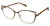 Brown Gold Fysh 3637 Eyeglasses.