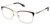 Gold Black Fysh 3645 Eyeglasses.