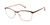 Brown/Rose Gold Brendel 902281 Eyeglasses.