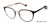 Black/Gold Rose Mini 742005 Eyeglasses.