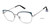 Teal Gun Kliik Denmark K-663 Eyeglasses.