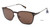 Brown William Morris Charles Stone NY Sun Clip 30038 Sunglasses 