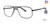 Black Wolverine W048 Safety Eyeglasses