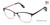 Black Rose Gold Fysh 3648 Eyeglasses