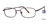 Brown Wolverine W012 Safety Eyeglasses
