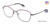 Black Fuchsia Fysh 3649 Eyeglasses.