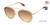 Brown Gold Fysh F-2045 Sunglasses.