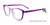 Purple & Light Purple Crystal Cargo C5049 Eyeglasses.