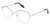 Black Rose Gold Fysh 3653 Eyeglasses.