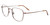 Satin Brown Cool Clip CC837 Eyeglasses.