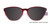 Dark Red/Red Crystal Gradient Cool Clip CC839 Eyeglasses.