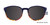 Blue/Demi Amber Cool Clip CC842 Eyeglasses - Teenager.