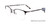 Matt Demi Grey & Steel Clip & Twist CT268 Eyeglasses.