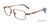 Matt Brown Clip & Twist CT236 Eyeglasses.
