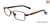 Satin Dark Brown EasyTwist ET976 Eyeglasses.