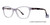 Crystal Purple/Demi Purple Vivid Collection Vivid 920 Eyeglasses.