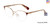 Burgundy 08MD Furla VFU361 Eyeglasses.