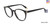 Black 0700 Furla VFU393 Eyeglasses.