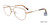 Matte Gold Lucky Brand D313 Eyeglasses.
