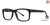 Matt Black Vivid Soho 1022 Eyeglasses.