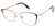 Black Rose Gold Fysh 3663 Eyeglasses.