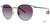 Teal Vera Wang V478 Sunglasses.