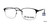 Black STACY ADAMS 1102 Eyeglasses