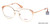 Shiny Rose Gold Candie's Eyewear CA0181 Eyeglasses