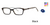 Black    Vera Wang VA52 Eyeglasses