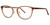 Caramel Vera Wang V578 Eyeglasses.