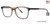 Azure Cheetah Vera Wang V579 Eyeglasses.