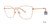 Rose Vera Wang V555 Eyeglasses.