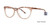 Rose Tortoise Vera Wang V575 Eyeglasses.