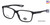 Matte Black HARLEY DAVIDSON HD0879 Eyeglasses.