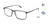 EVATIK E-9217 Eyeglasses Grey