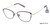 Eggplant Rose Kliik Denmark K-692 Eyeglasses