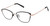 Black Rose Gold Kliik Denmark K-692 Eyeglasses