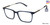 Blue Grey Kliik Denmark K-688 Eyeglasses - Teenager